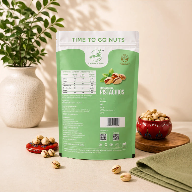 Salted Iranin Pistachio